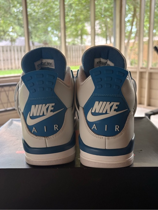 Nike Air Jordan 4 Retro - Cream & Blue Accent main image 7